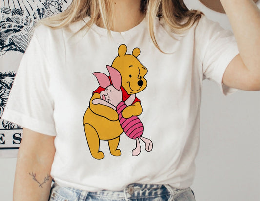 Winnie and piglet tshirt