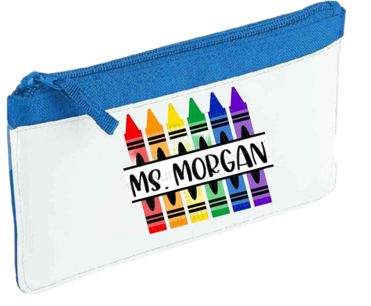 Personalised teacher pencil case