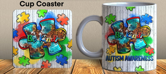 autism awareness printed mug