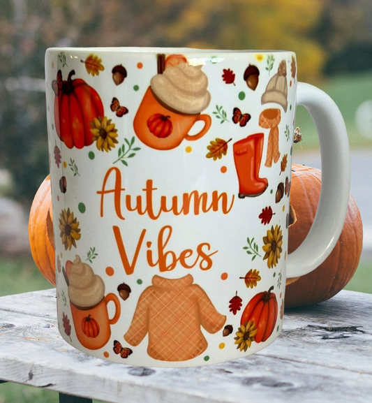 Autumn vibes mug