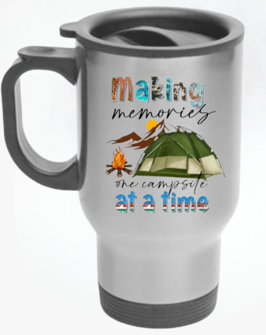 Making memories camping cup